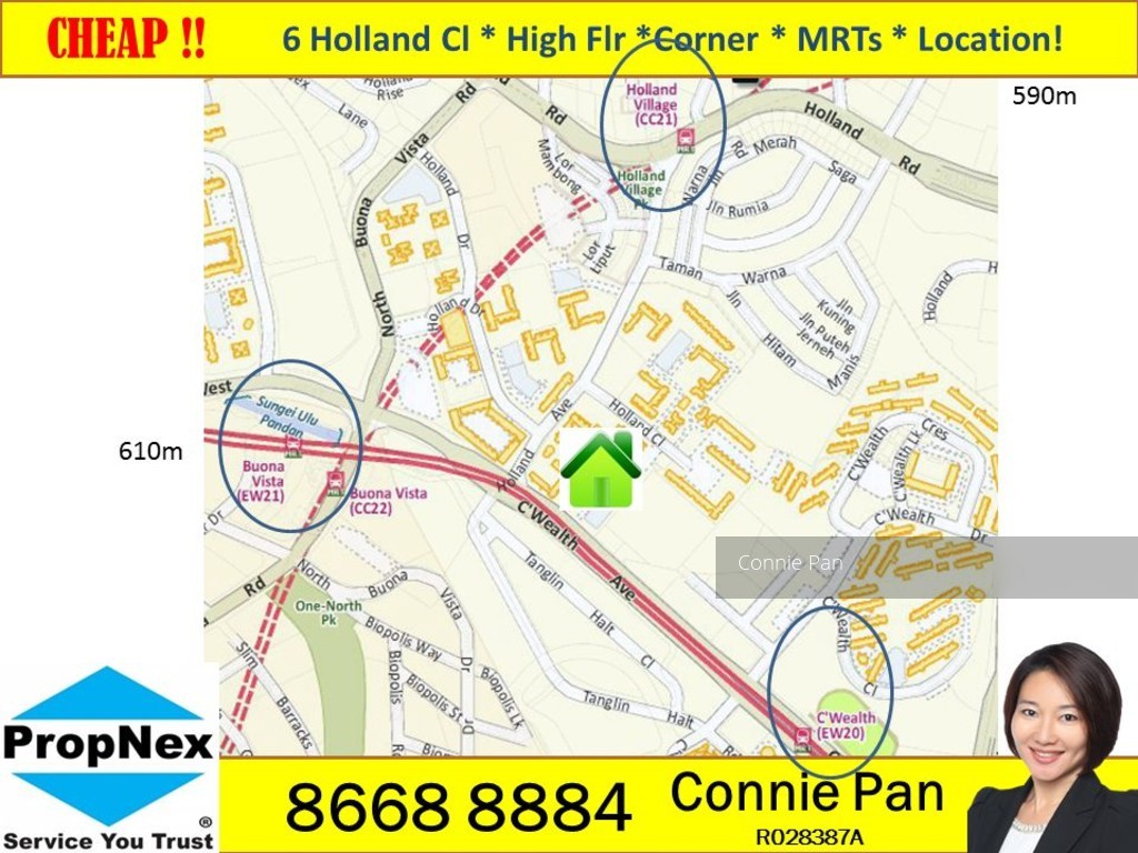 Blk 6 Holland Close (Queenstown), HDB 3 Rooms #111251412